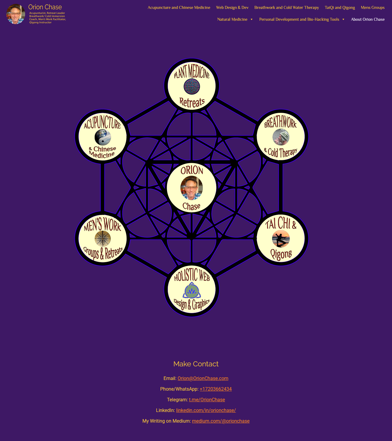 Orion Chase website